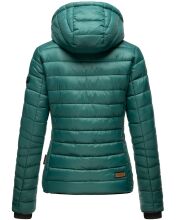 Navahoo Lulana Damen Steppjacke Übergangsjacke Ocean Green Größe XS - Gr. 34