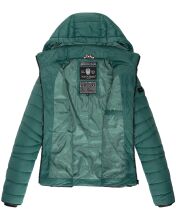 Navahoo Lulana Damen Steppjacke Übergangsjacke Ocean Green Größe XS - Gr. 34