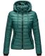 Navahoo Lulana Damen Steppjacke Übergangsjacke Ocean Green Größe XS - Gr. 34