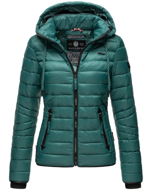 Navahoo Lulana Damen Steppjacke &Uuml;bergangsjacke Ocean Green Gr&ouml;&szlig;e S - Gr. 36