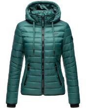 Navahoo Lulana Damen Steppjacke &Uuml;bergangsjacke Ocean Green Gr&ouml;&szlig;e XXL - Gr. 44