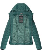 Navahoo Lulana Damen Steppjacke &Uuml;bergangsjacke Ocean Green Gr&ouml;&szlig;e XXL - Gr. 44