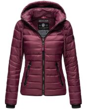 Navahoo Lulana Damen Steppjacke &Uuml;bergangsjacke Weinrot Gr&ouml;&szlig;e XS - Gr. 34