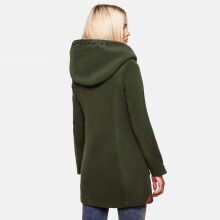 Marikoo Maikoo Damen Trenchcoat Wintermantel Forest Green Größe XS - Gr. 34