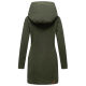 Marikoo Maikoo Damen Trenchcoat Wintermantel Forest Green Größe XS - Gr. 34
