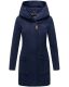 Marikoo Maikoo Damen Trenchcoat Wintermantel Navy Größe M - Gr. 38