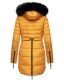 Marikoo Moonshine warme Damen Parka Winterjacke gesteppt Gelb Größe XS - Gr. 34
