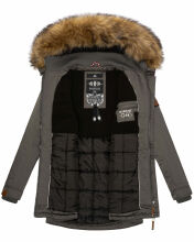 Marikoo Ladies WinterCoat Sanakoo B825 Anthracite Size XS - Size 34