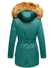 Marikoo Ladies WinterCoat Sanakoo B825 Ocean Green Size XS - Size 34