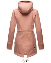 Marikoo Zimtzicke Damen lange Softshell Jacke B614 Terrakotta Gr&ouml;&szlig;e XS - Gr. 34