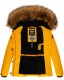 Navahoo Zoja ladies quilted jacket with teddy fur - Yellow-Gr.S