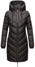 Marikoo Armasa Ladies Winter Quilted Jacket B842 Black Size S - Size 36