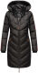 Marikoo Armasa lange Damen Winter Steppjacke Schwarz Gr.M