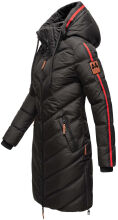 Marikoo Armasa Ladies Winter Quilted Jacket B842 Black Size XXL - Size 44