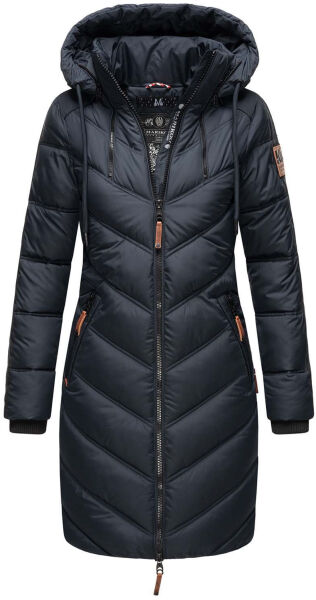 Marikoo Armasa lange Damen Winter Steppjacke Navy Gr.S