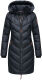 Marikoo Armasa lange Damen Winter Steppjacke Navy Gr.S