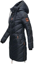 Marikoo Armasa lange Damen Winter Steppjacke Navy Gr.L