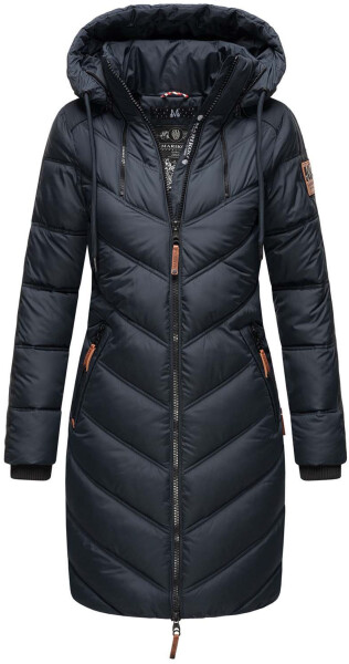 Marikoo Armasa Ladies Winter Quilted Jacket B842 Navy Size XL - Size 42