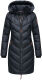 Marikoo Armasa lange Damen Winter Steppjacke Navy Gr.XL