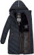 Marikoo Armasa lange Damen Winter Steppjacke Navy Gr.XL