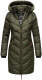 Marikoo Armasa Ladies Winter Quilted Jacket B842 Olive Size XXL - Size 44