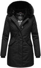 Marikoo Karambaa Damen Parka Winterjacke Schwarz-Gr.S