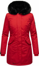 Marikoo Karambaa Damen Parka Winterjacke Rot-Gr.S