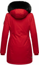Marikoo Karambaa Damen Parka Winterjacke Rot-Gr.S