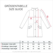 Marikoo Karambaa Damen Parka Winterjacke Rot-Gr.S