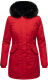 Marikoo Karambaa Damen Parka Winterjacke Rot-Gr.S
