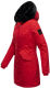 Marikoo Karambaa Damen Parka Winterjacke Rot-Gr.S