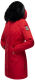 Marikoo Karambaa Damen Parka Winterjacke Rot-Gr.S