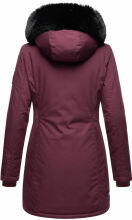 Marikoo Karambaa Damen Parka Winterjacke Weinrot-Gr.S