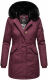 Marikoo Karambaa Damen Parka Winterjacke Weinrot-Gr.S