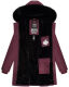 Marikoo Karambaa Damen Parka Winterjacke Weinrot-Gr.S