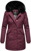 Marikoo Karambaa Damen Parka Winterjacke Weinrot-Gr.L