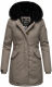 Marikoo Karambaa Damen Parka Winterjacke Grau-Gr.S