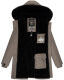 Marikoo Karambaa Damen Parka Winterjacke Grau-Gr.S
