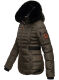 Navahoo Melikaa ladies winter jacket with faux fur collar & hood