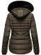 Navahoo Melikaa ladies winter jacket with faux fur collar & hood