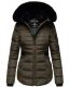 Navahoo Melikaa ladies winter jacket with faux fur collar & hood Anthrazit-Gr.S