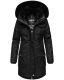 Navahoo Tiniis Damen Parka Winterjacke Schwarz Größe XS - Gr. 34