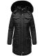 Navahoo Tiniis Damen Parka Winterjacke Schwarz Größe XXL - Gr. 44