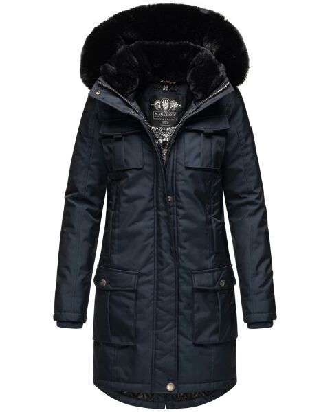 Navahoo Tiniis ladies parka winter jacket - Navy-Gr.XS