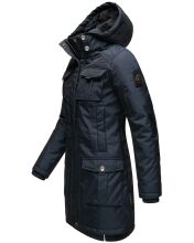 Navahoo Tiniis Damen Parka Winterjacke Navy Größe S - Gr. 36