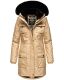 Navahoo Tiniis ladies parka winter jacket - Beige-Gr.XS