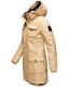 Navahoo Tiniis ladies parka winter jacket - Beige-Gr.XS