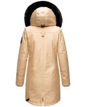 Navahoo Tiniis Damen Parka Winterjacke Beige Gr&ouml;&szlig;e S - Gr. 36