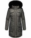 Navahoo Tiniis Damen Parka Winterjacke Anthrazit Größe M - Gr. 38
