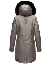 Navahoo Tiniis Damen Parka Winterjacke Grau Gr&ouml;&szlig;e S - Gr. 36